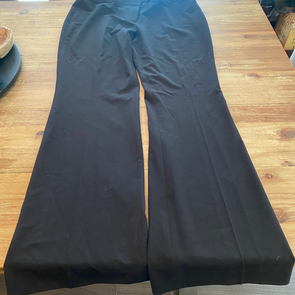 Wide-leg Black Nine West Pants